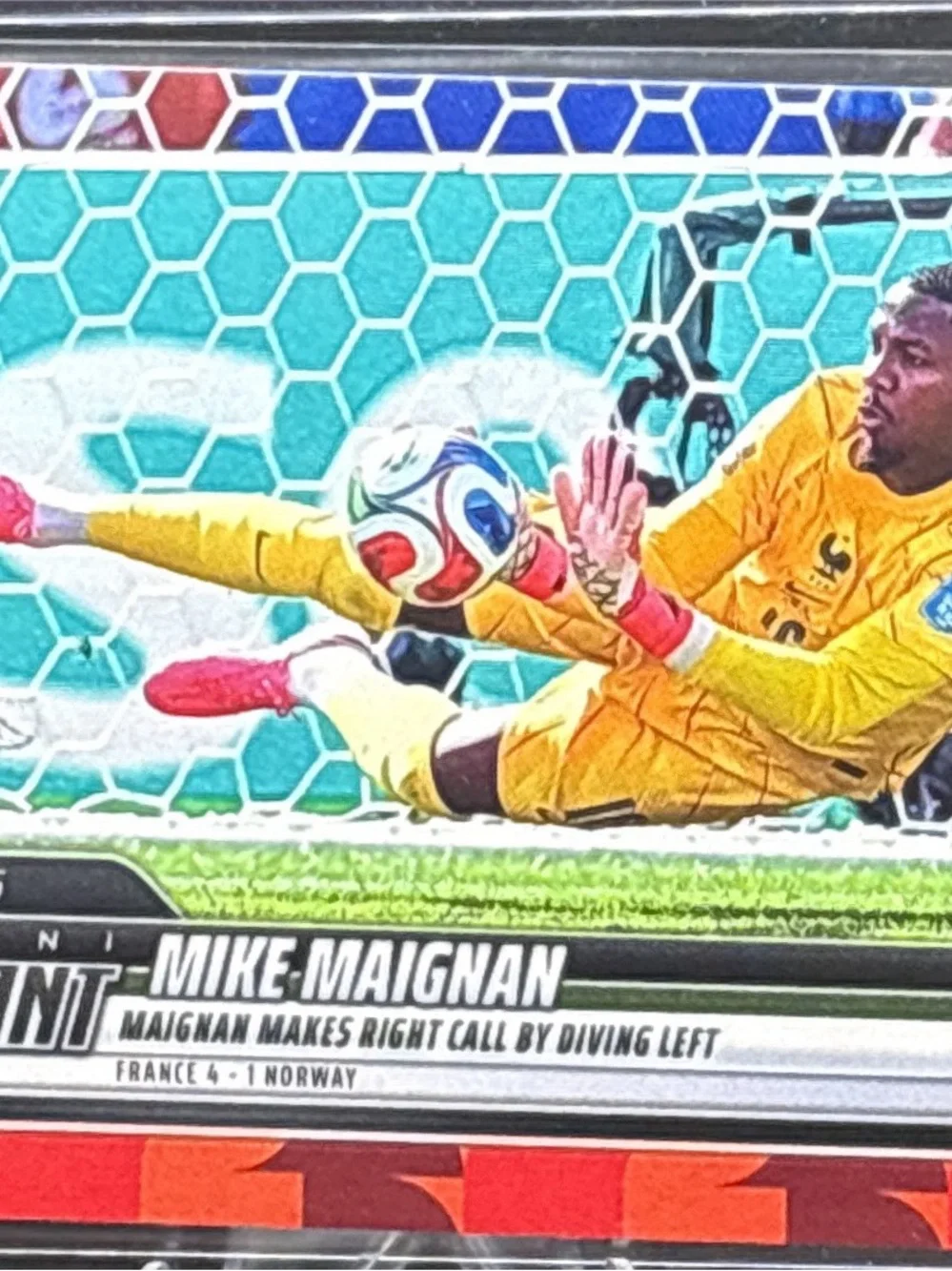 Panini Instant Mike Maignan France Soccer Card - LE 4/5